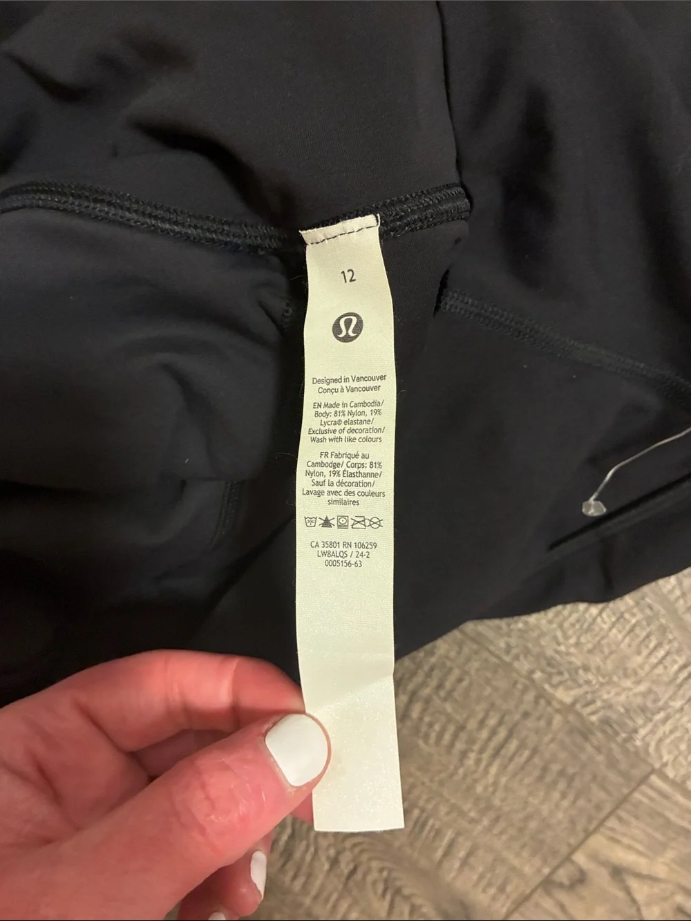 Lululemon Align High-Rise Skirt - Color: Black - Size: 12 - NWOT